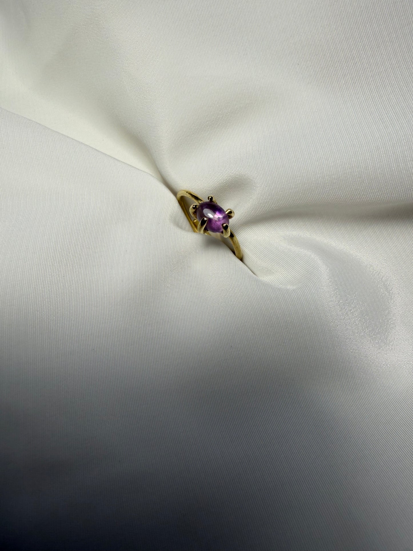 Anello con griffe - Ametista