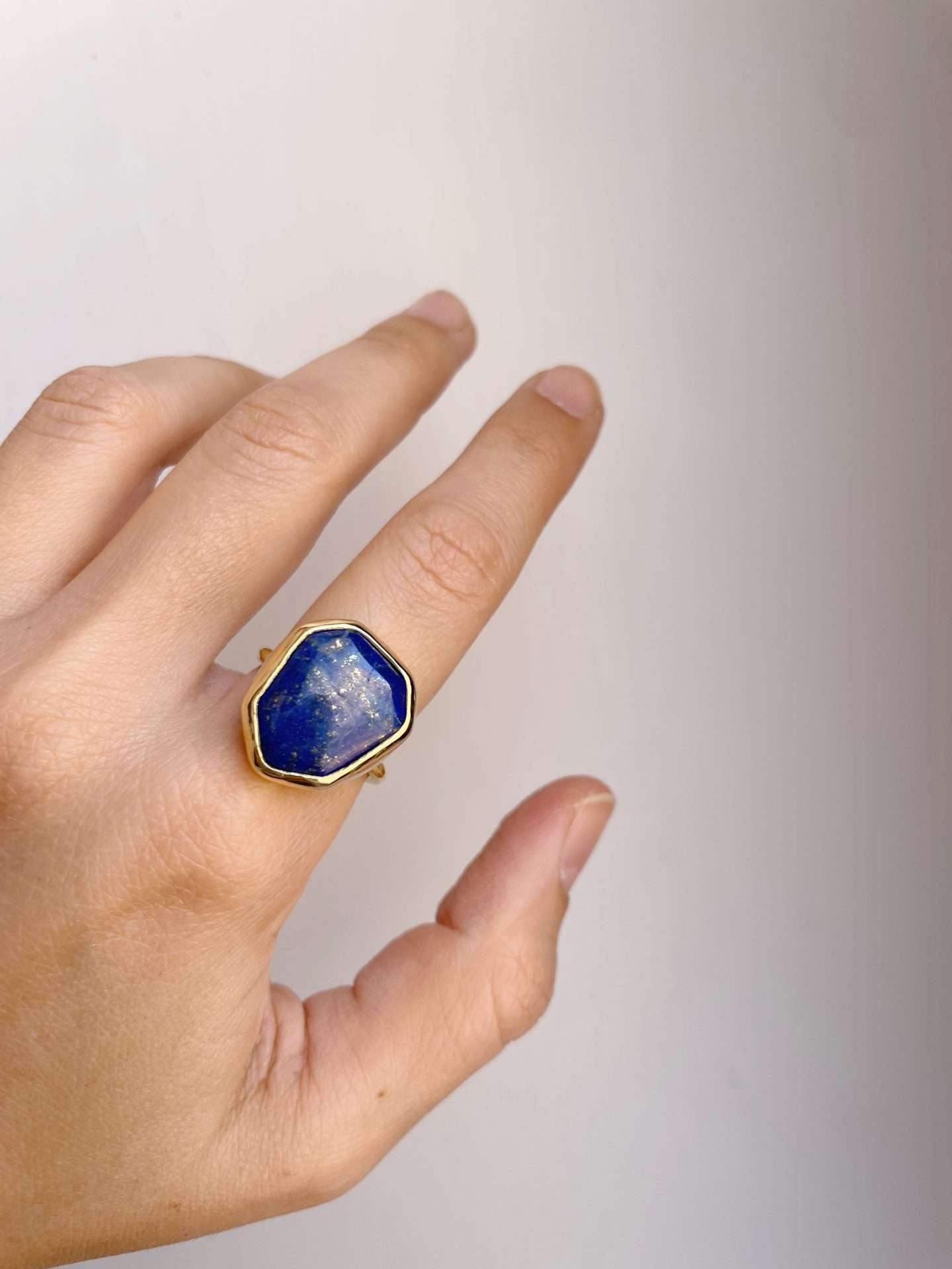 Anello BIG cosmo - Lapislazzuli