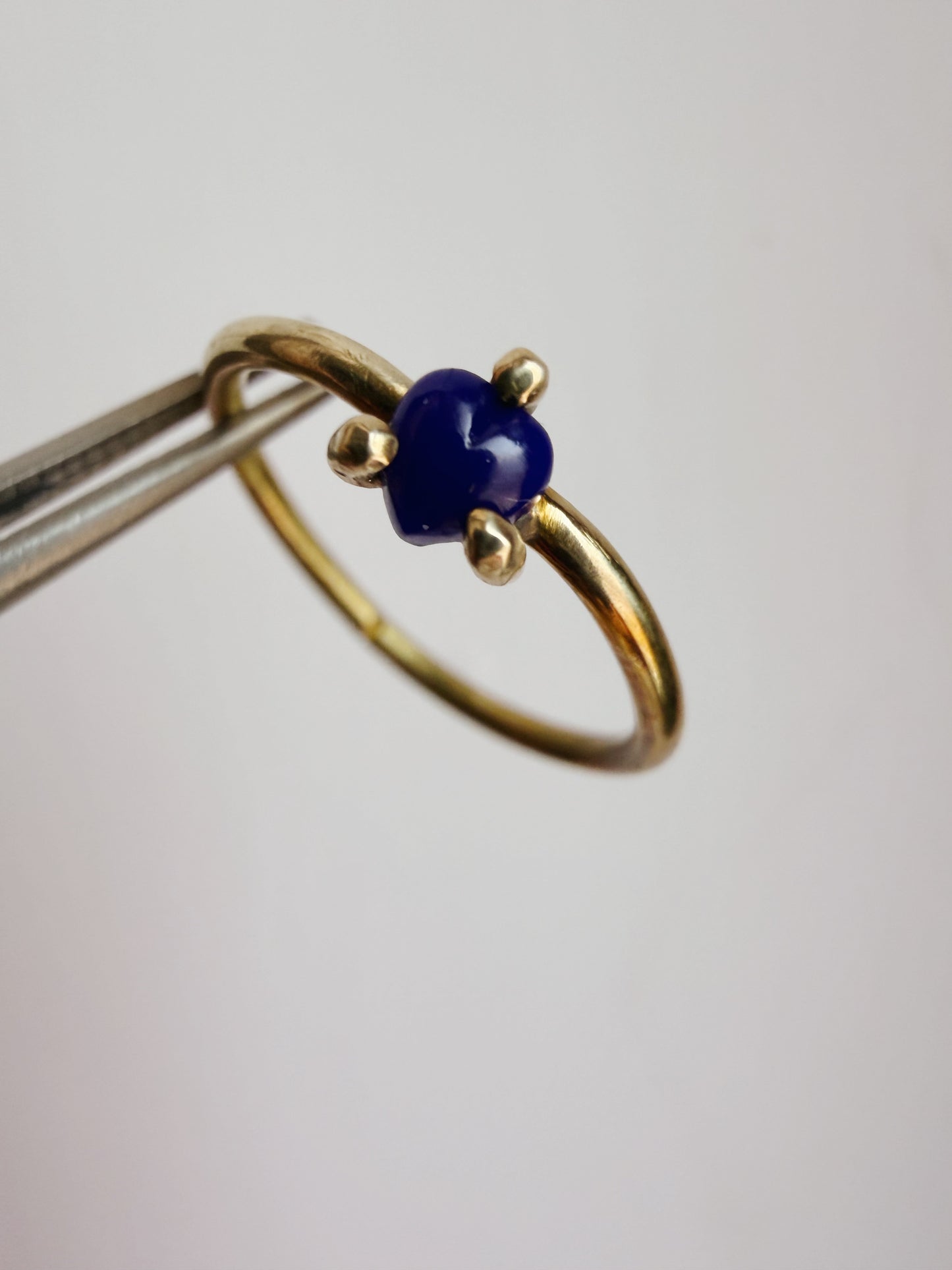 Anello minicuore colorato