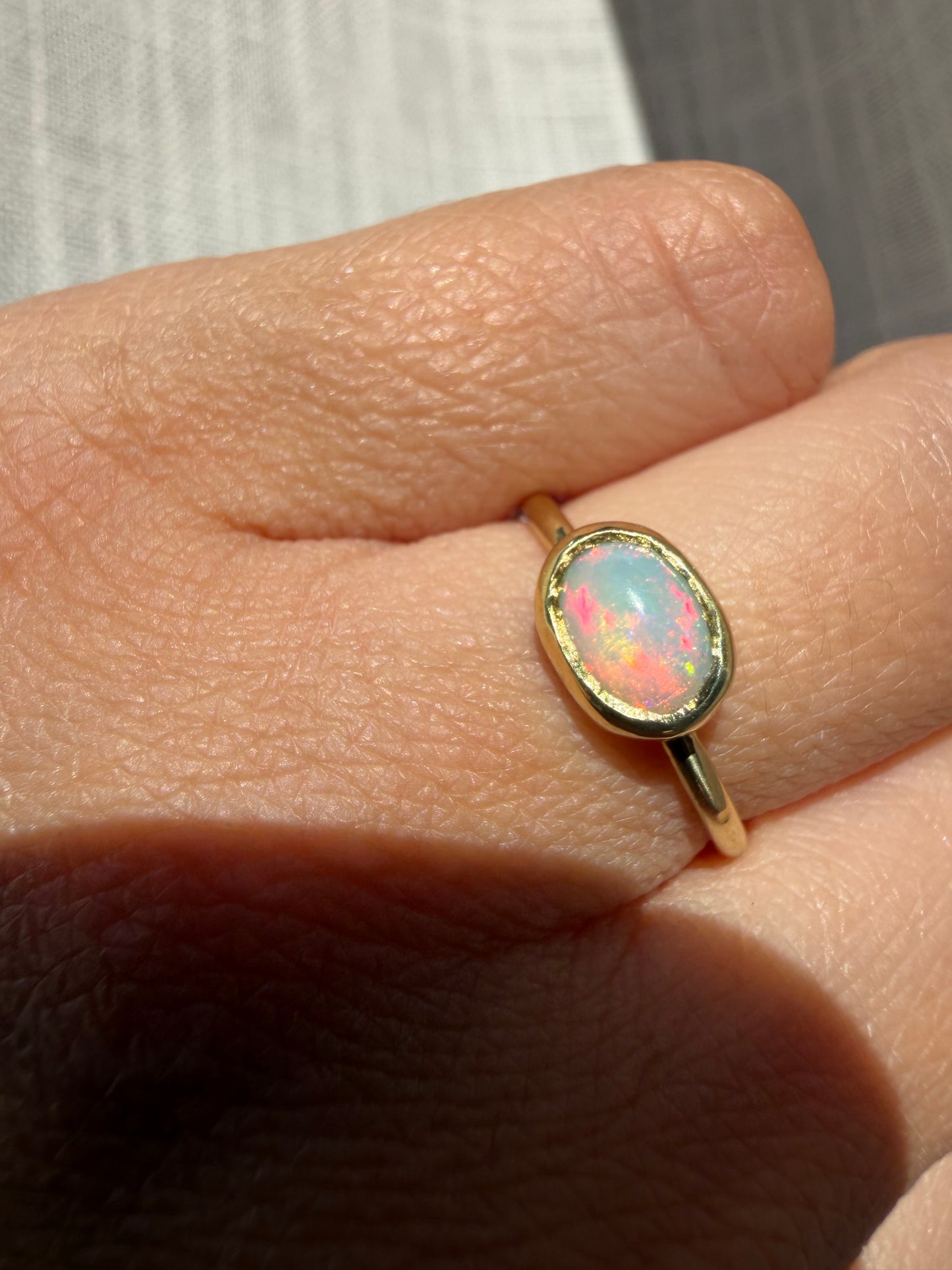 Anello Cosmo - Opale