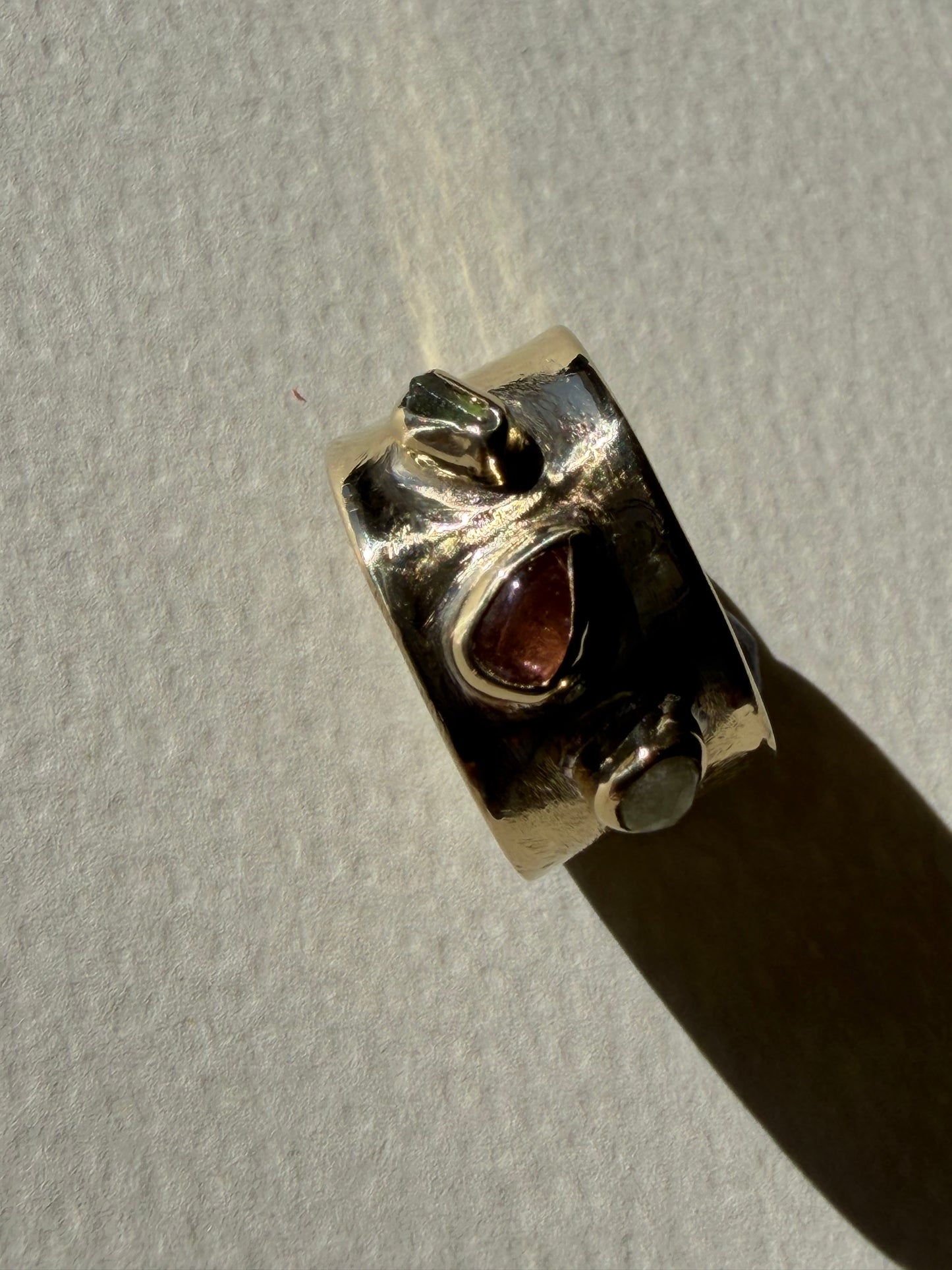 Anello fascione - Cosmo tormalina 2
