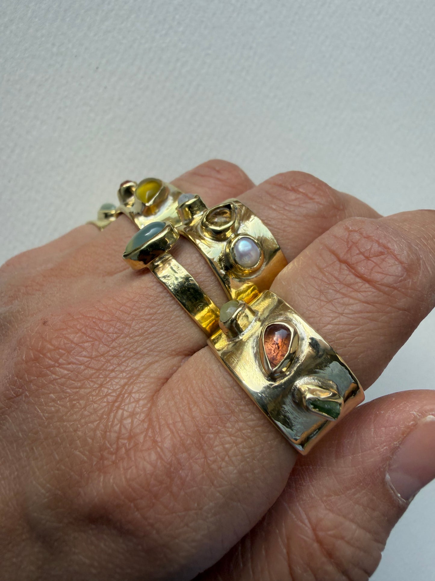 Anello fascione - Cosmo tormalina 2