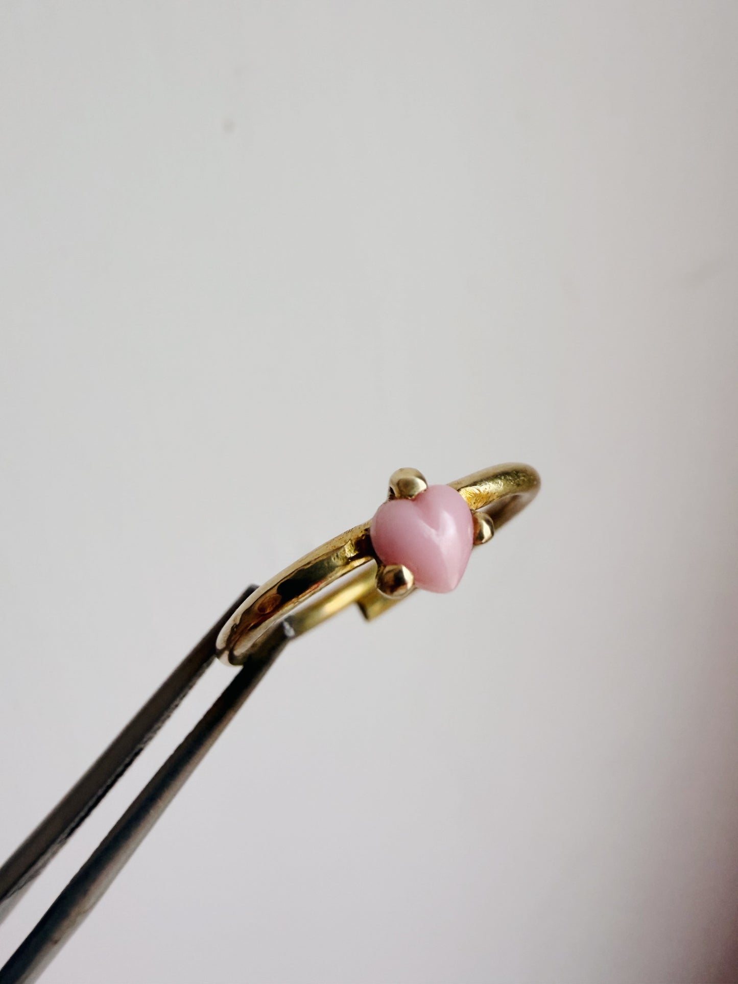 Anello minicuore colorato
