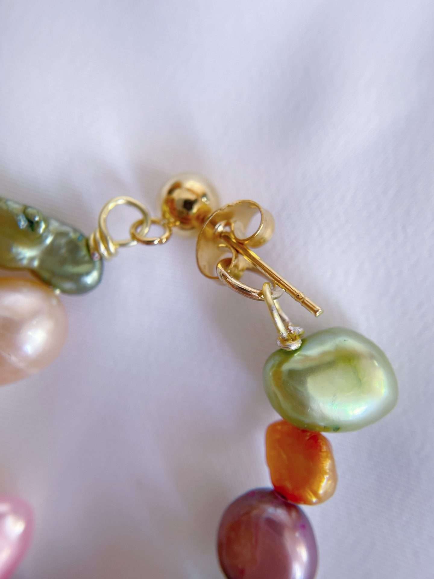 Orecchini mix di perle