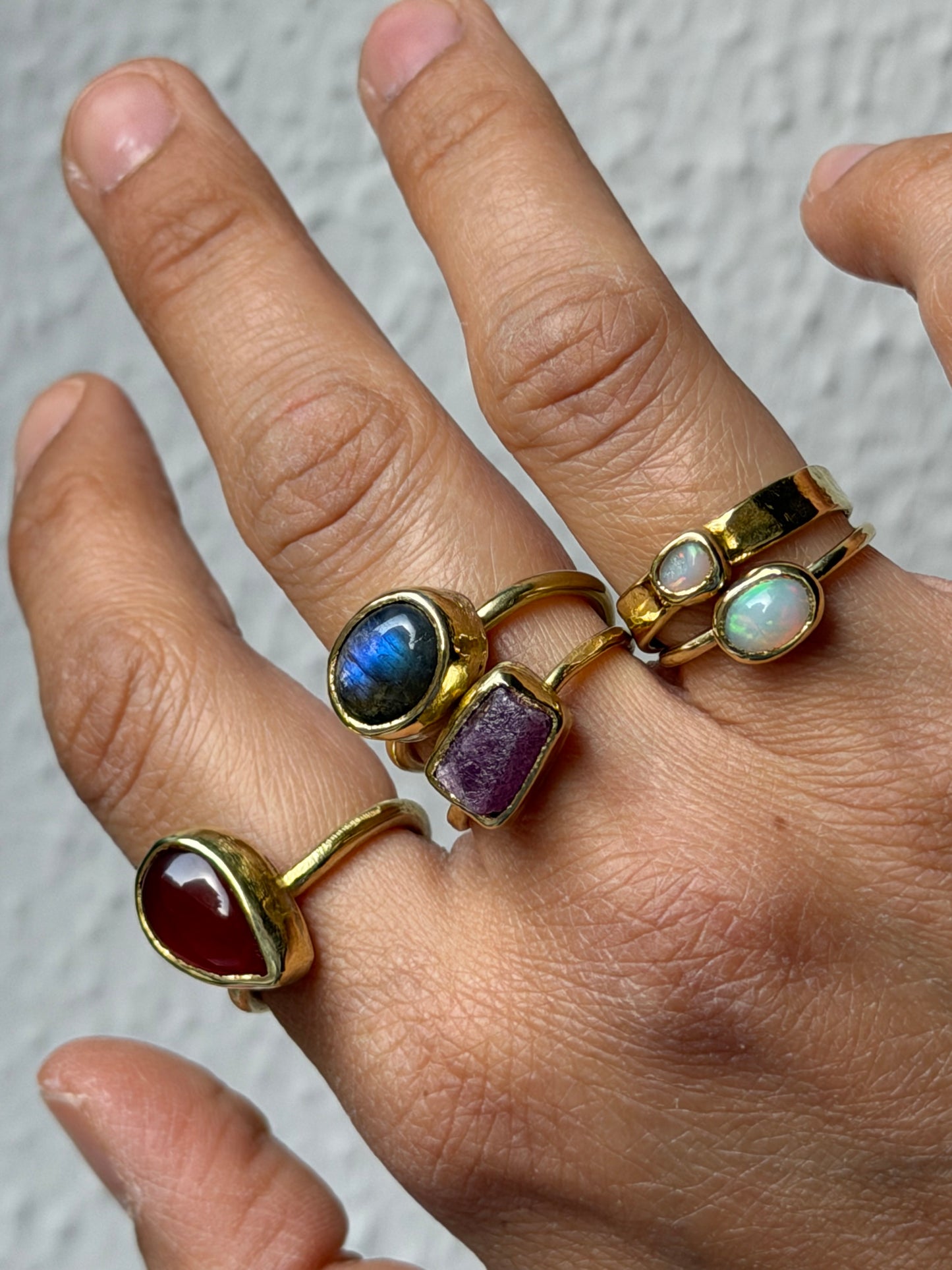 Anello Cosmo - Opale