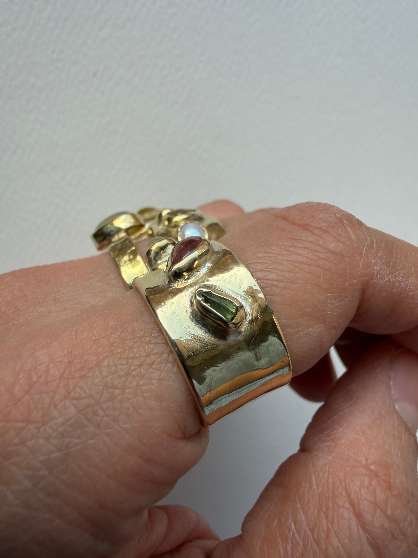 Anello fascione - Cosmo tormalina 2