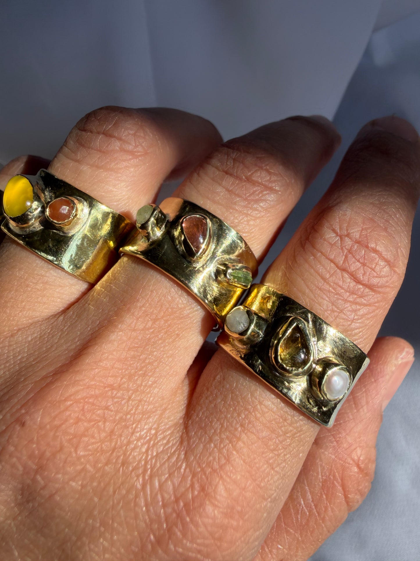 Anello fascione - Cosmo tormalina 2