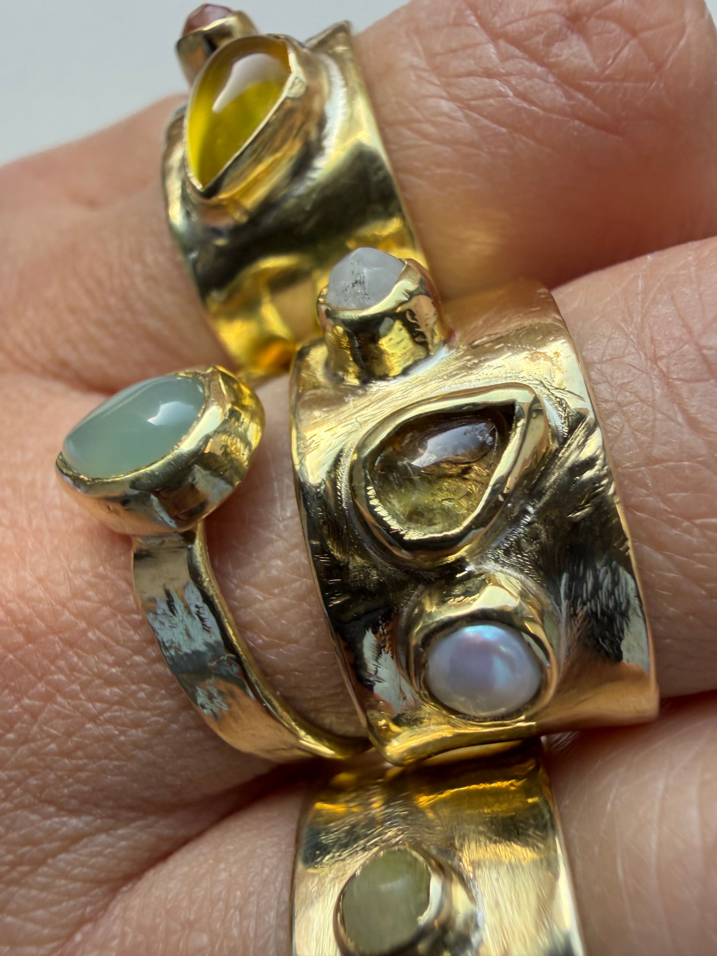 Anello fascione - Cosmo tormalina
