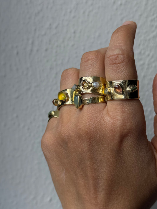 Anello fascione - Cosmo tormalina 2
