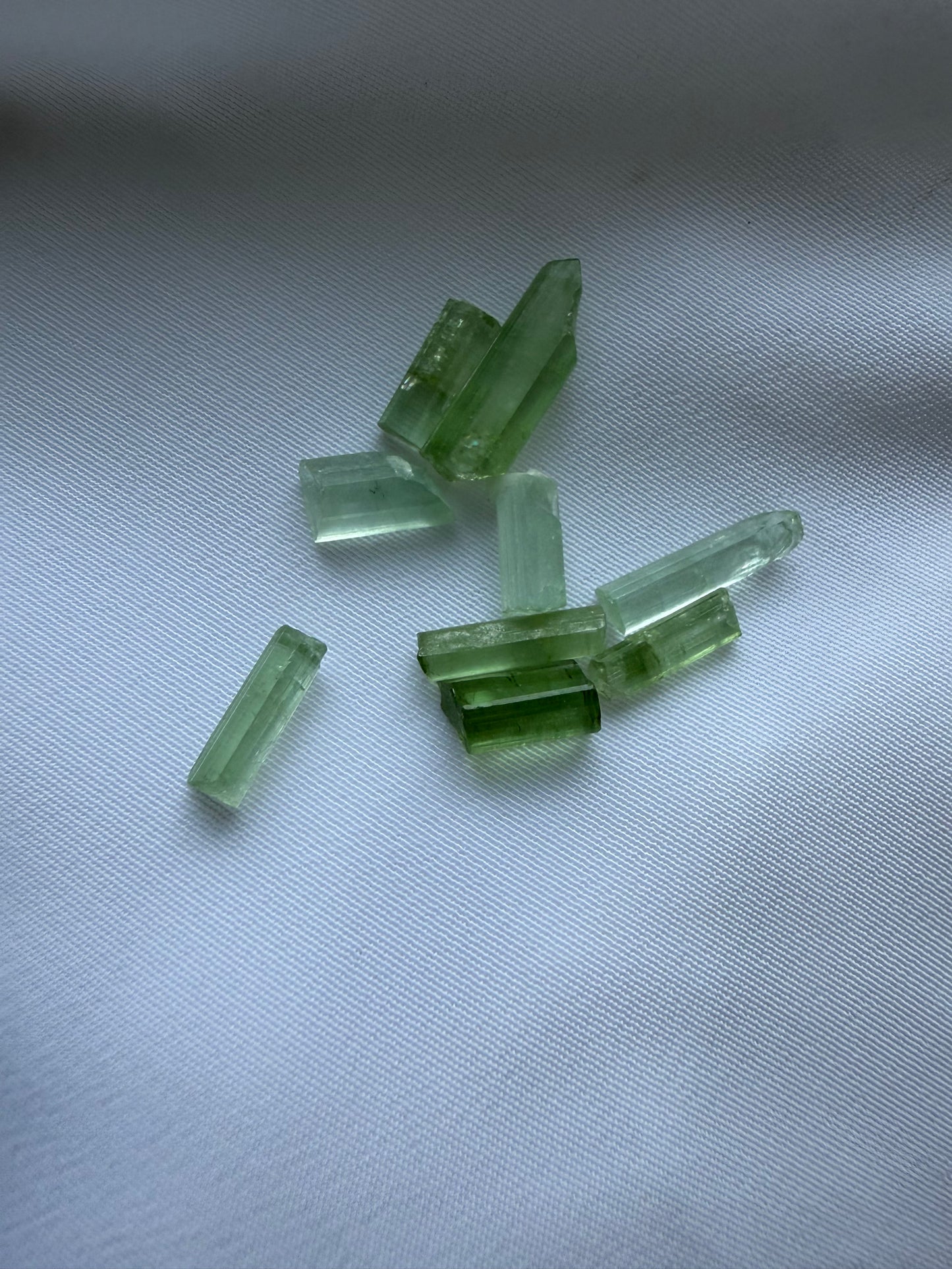 Anello cosmo e menta - tormalina verde