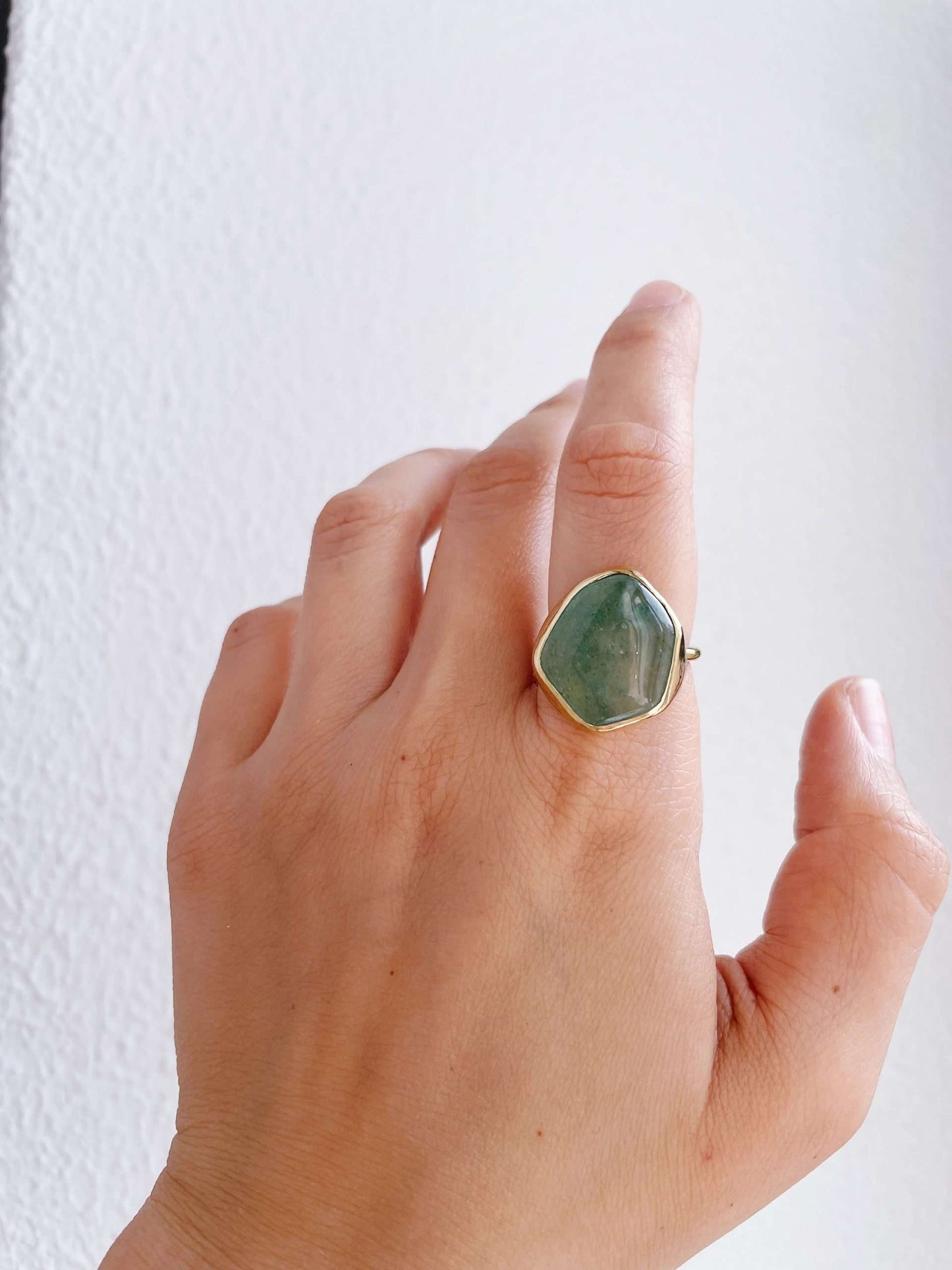 Anello BIG cosmo - avventurina
