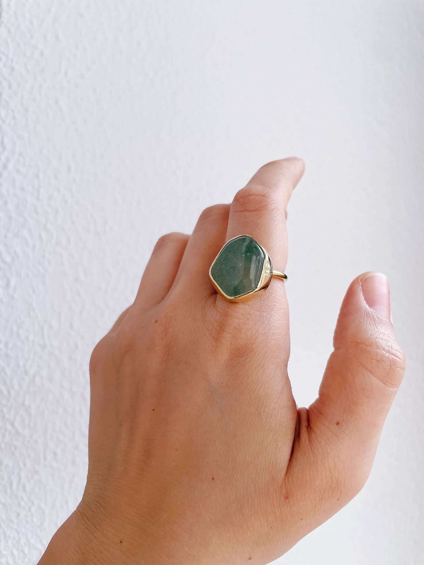 Anello BIG cosmo - avventurina