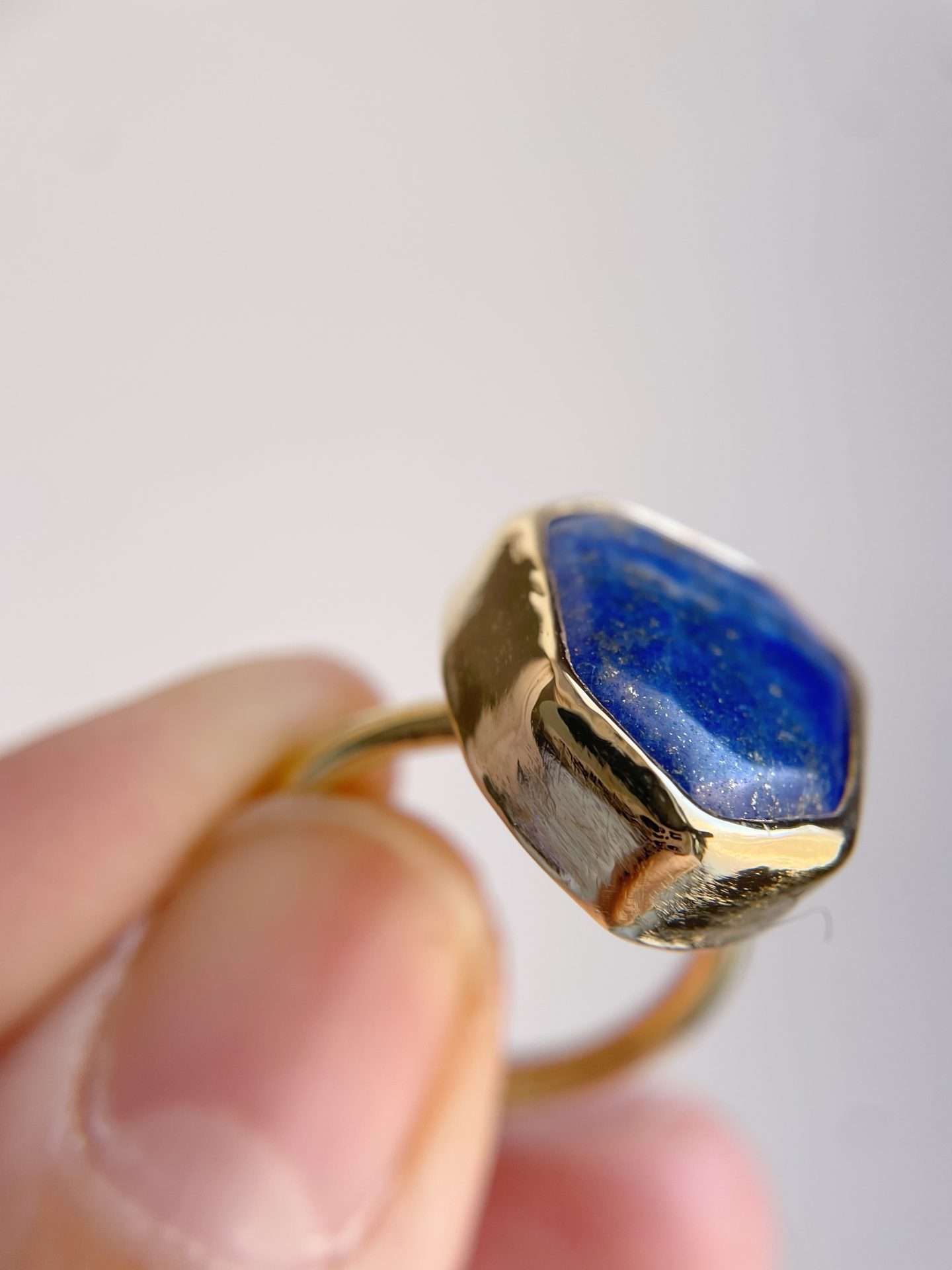 Anello BIG cosmo - Lapislazzuli