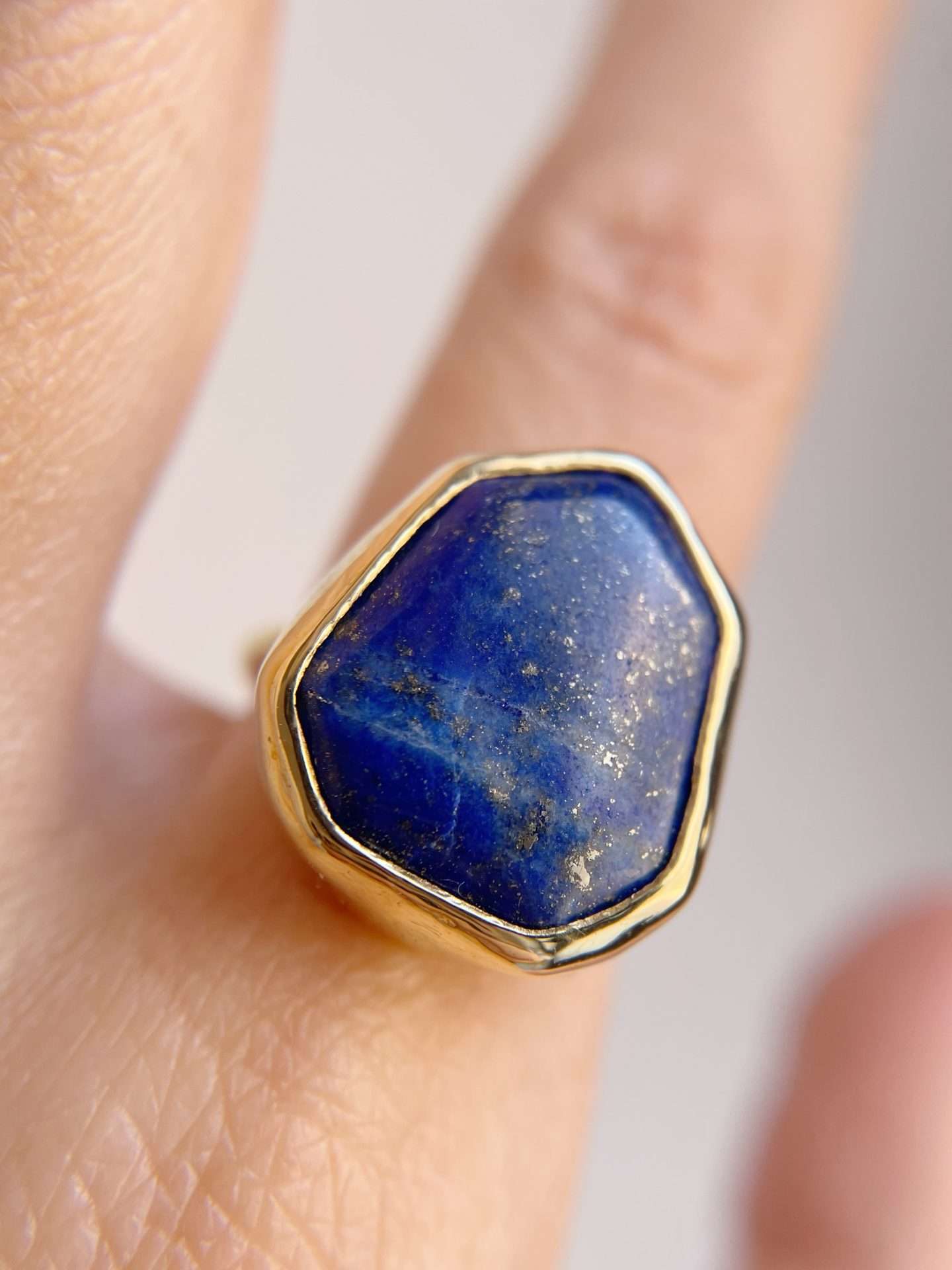 Anello BIG cosmo - Lapislazzuli