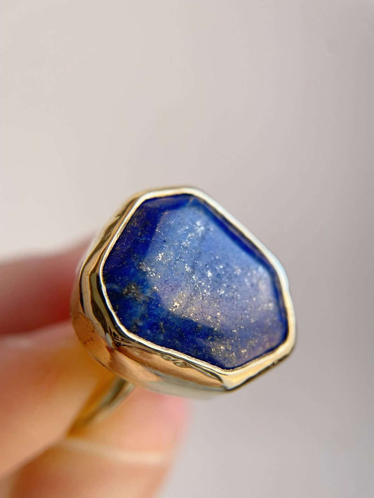 Anello BIG cosmo - Lapislazzuli