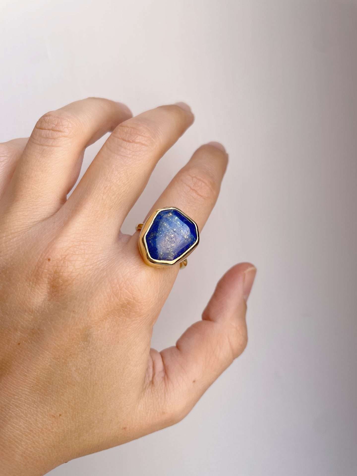 Anello BIG cosmo - Lapislazzuli