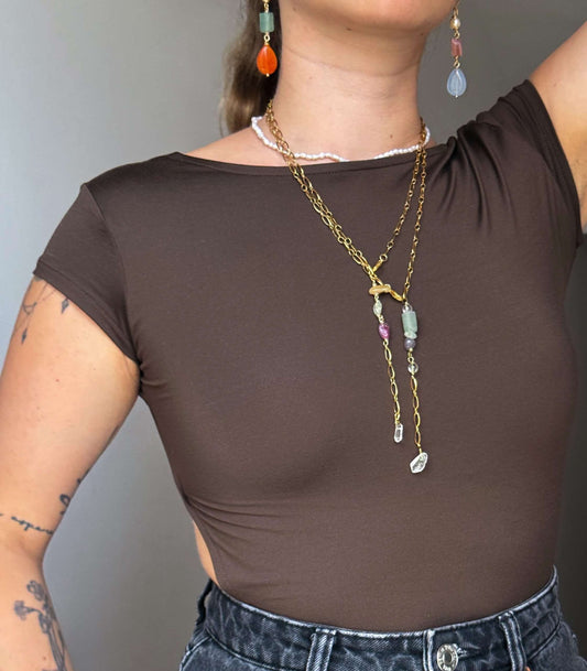 Collana rosario lunatica