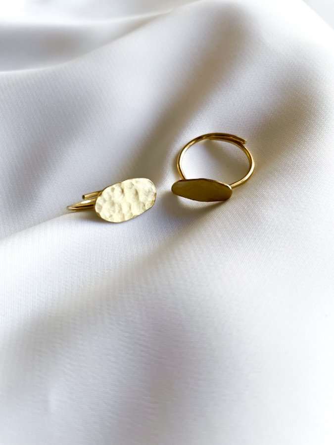 Anello medaglietta