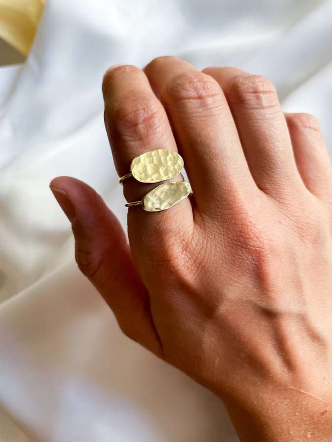Anello medaglietta