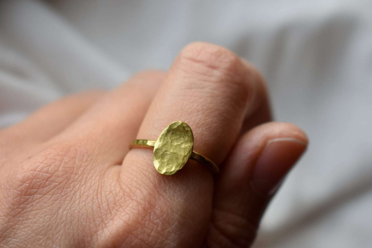 Anello medaglietta