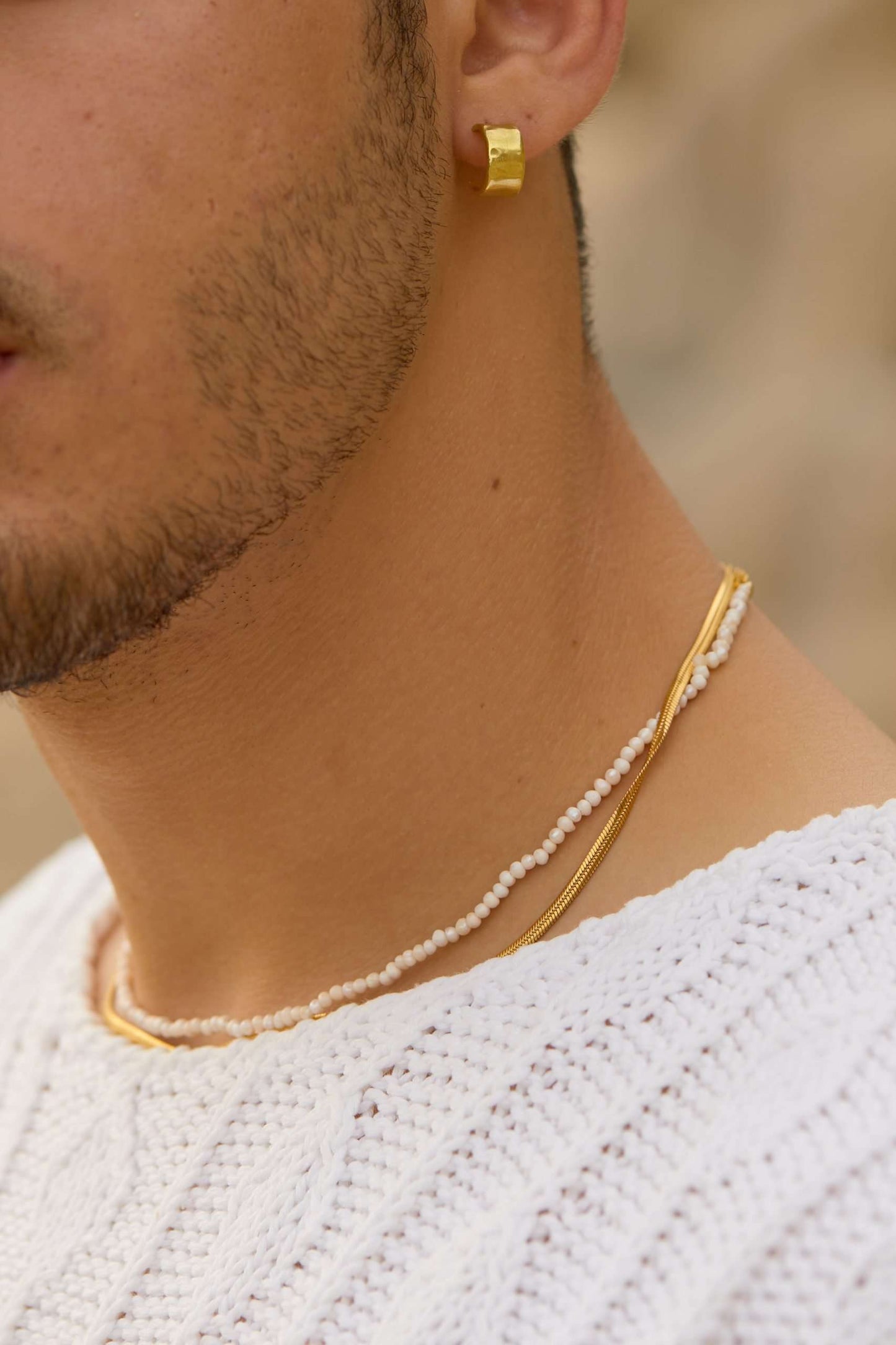 Collana regolabile microperle