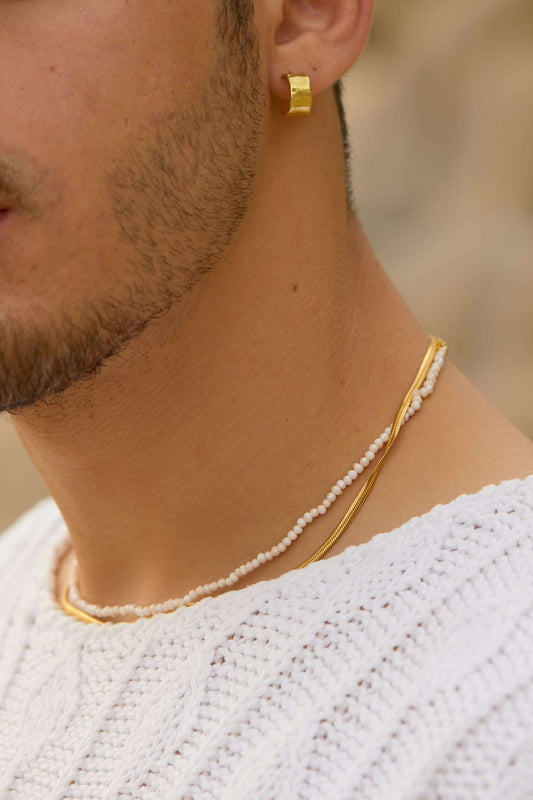 Collana regolabile microperle