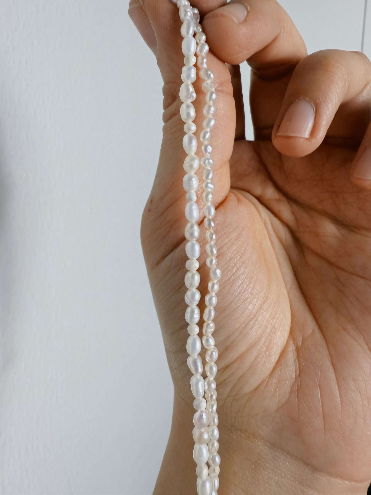 Collana con perle di fiume