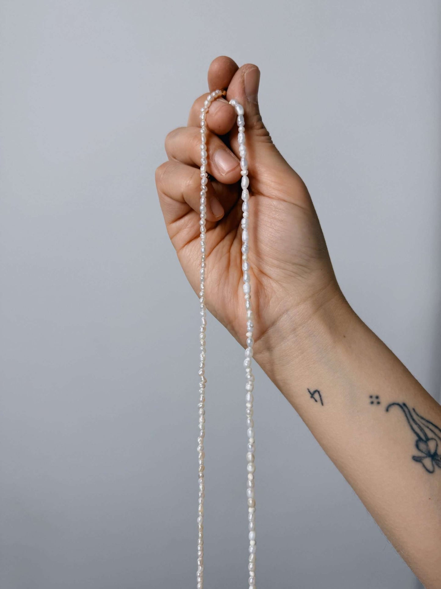 Collana con perle di fiume