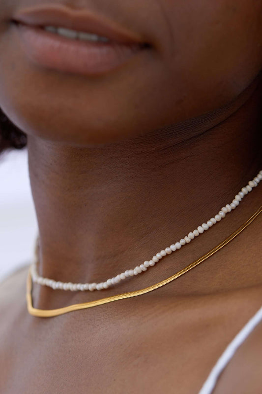 Collana piatta