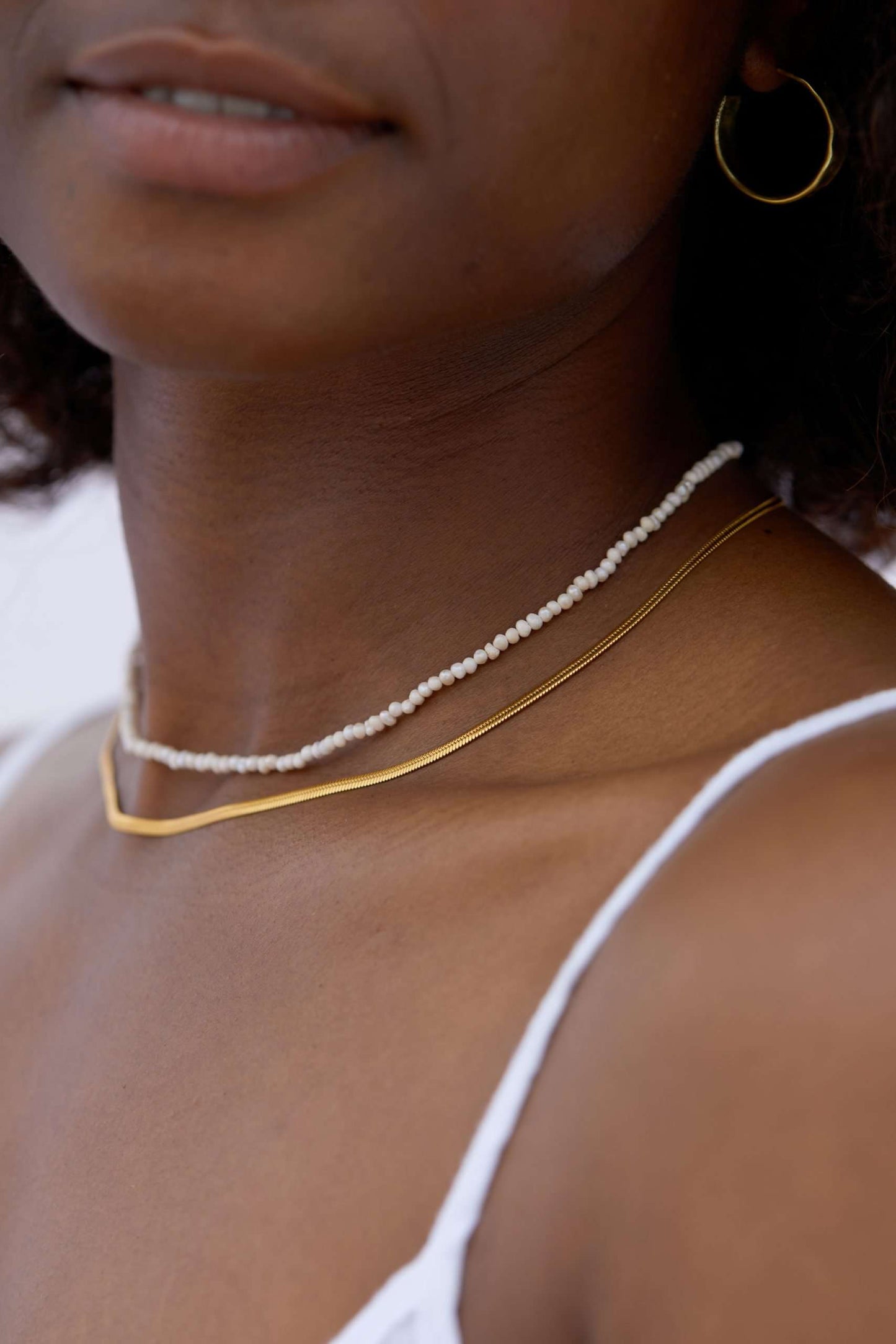 Collana piatta